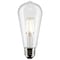 Satco 5 Watt ST19 LED Lamp, Clear, Medium Base, 90 CRI, 2700K, 120 Volts S21360 - alternate 2
